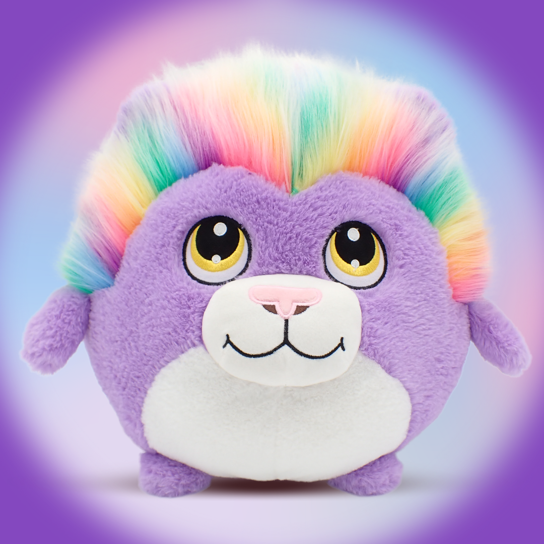 First Collection of All 6 BunBebes - 3 Inch, 5 Inch, 7 Inch, 9 Inch, 12 Inch, & 15 Inch Round Limited Plushie BunBebes - Soft & Cuddly