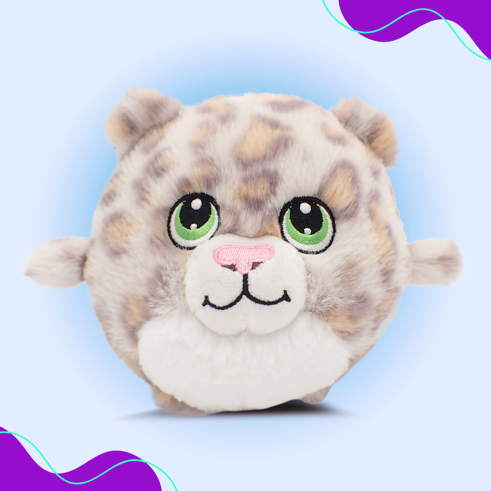 Second Collection of All 6 BunBebes - 3 Inch, 5 Inch, 7 Inch, 9 Inch, 12 Inch, & 15 Inch Round Limited Plushie BunBebes - Soft & Cuddly